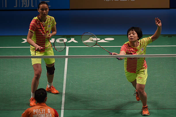 羽毛球場地畫法圖解：單打與雙打區域區分