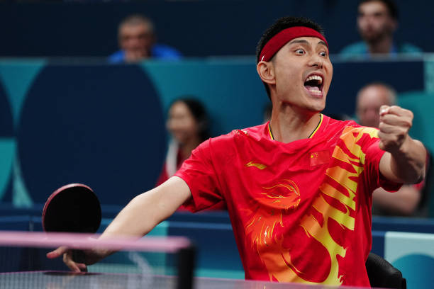 中國乒乓球隊包攬男單冠亞軍！決賽內戰精彩紛呈