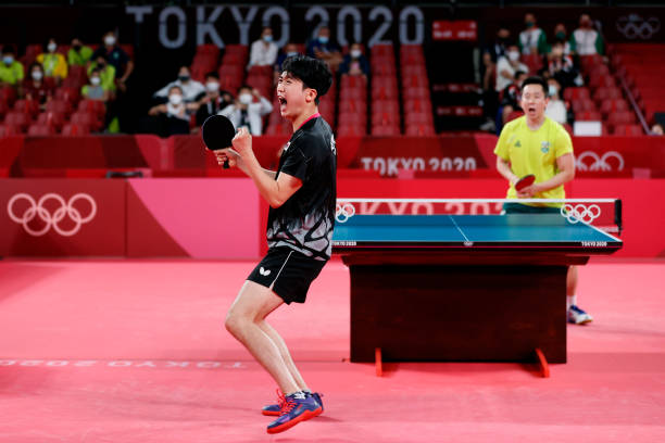 昨日乒乓球比賽結果出爐：樊振東3-2險勝張本智和