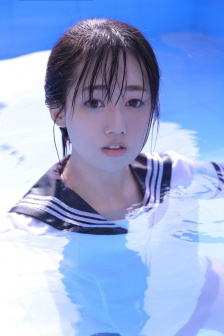 甘雨开襟开叉裙鞋子选择图片